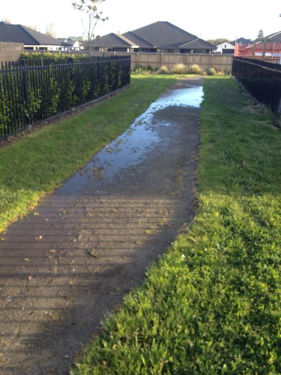 The photograph attached to this parks report