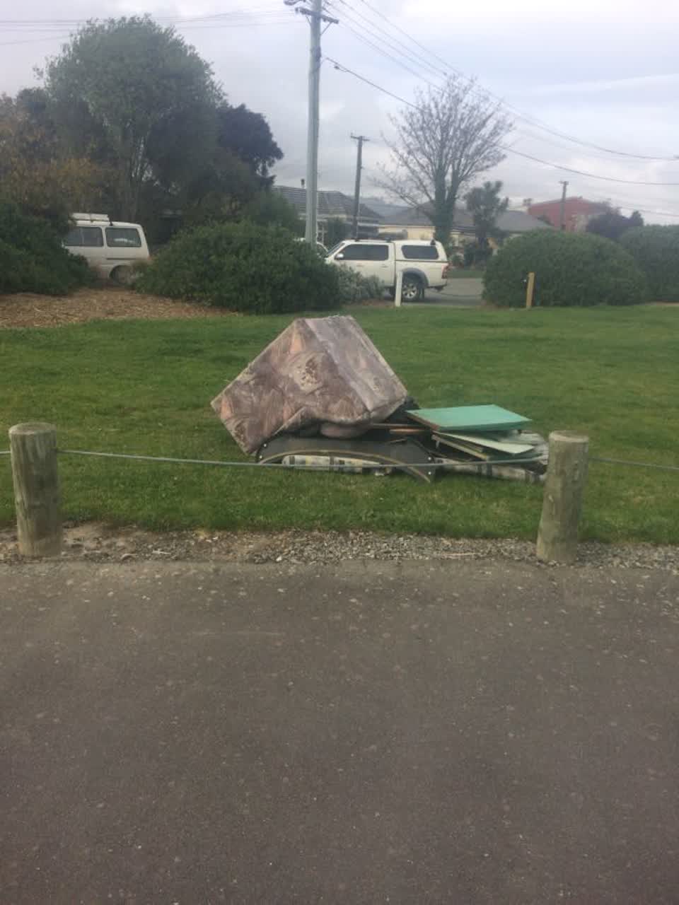 The photograph attached to this parks report