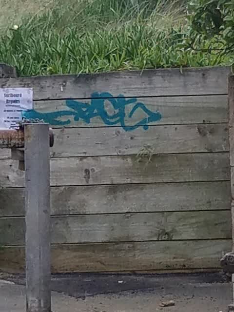 Graffiti — a report photo
