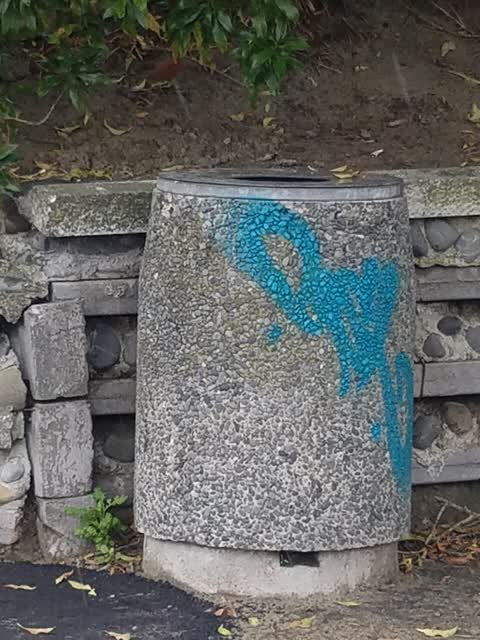 Graffiti, a report photo