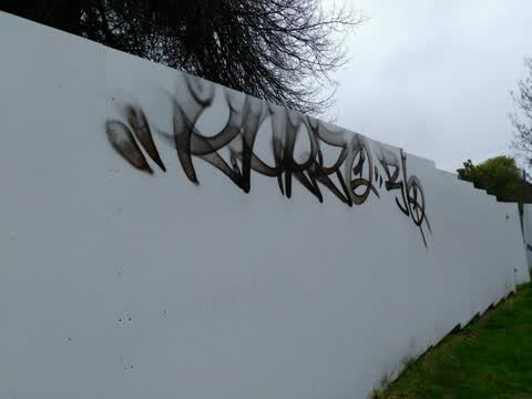 Graffiti, a report photo