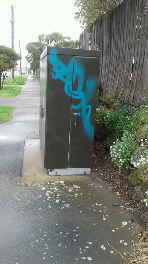 Graffiti, a report photo