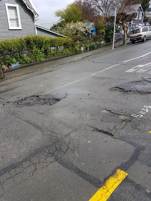 Roading/Streets, a report photo