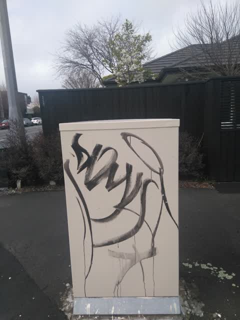 Graffiti, a report photo