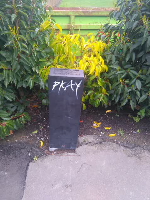Graffiti, a report photo