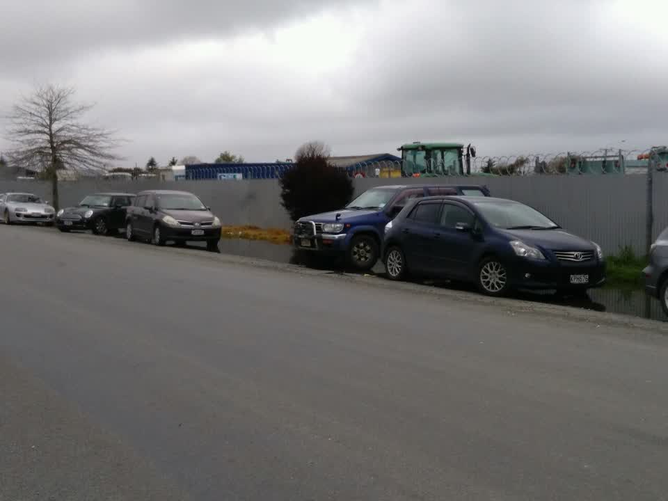 The photograph attached to this wastewater/stormwater report