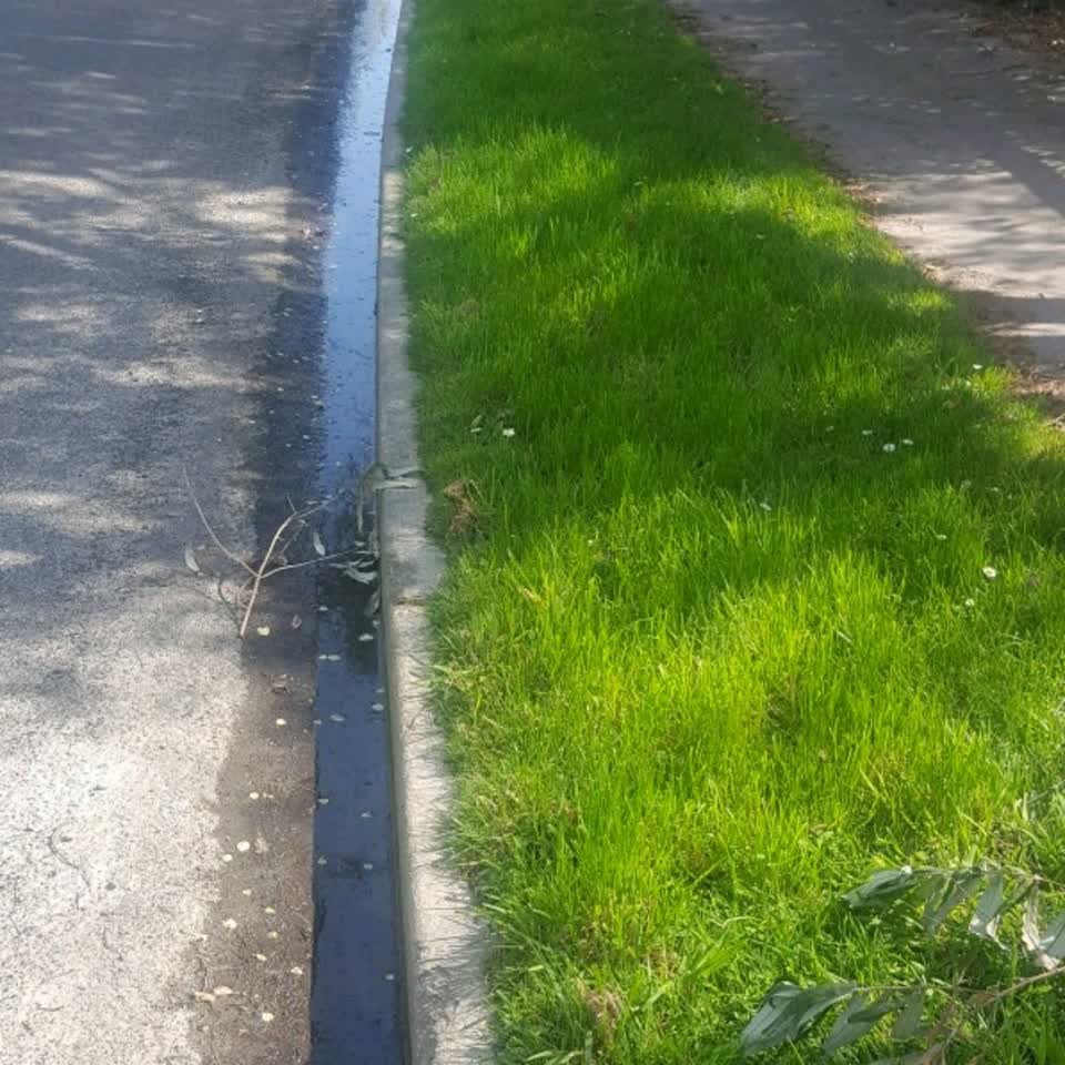 The photograph attached to this water supply report
