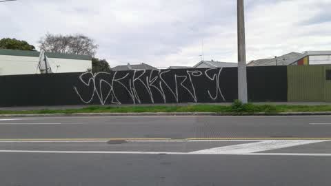 Graffiti, a report photo