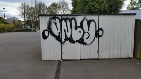 Graffiti, a report photo