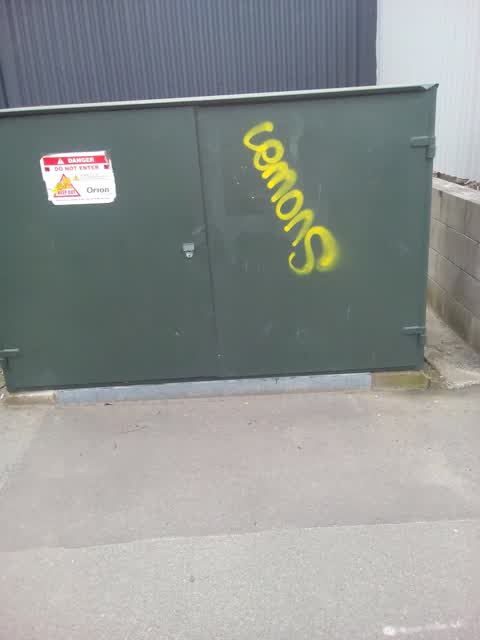 Graffiti, a report photo