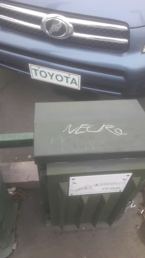 Graffiti — a report photo