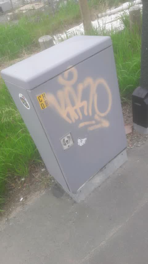 Graffiti, a report photo