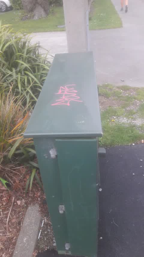 Graffiti, a report photo