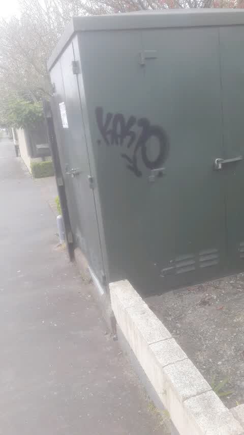 Graffiti, a report photo