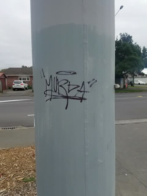 Graffiti, a report photo