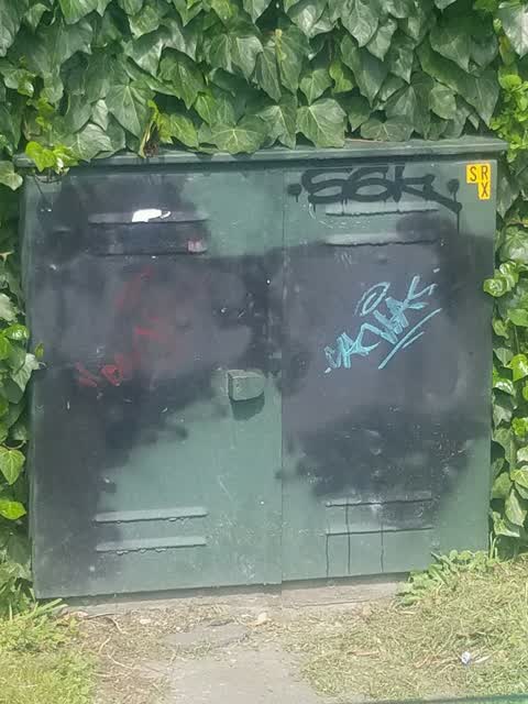 Graffiti, a report photo