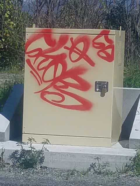 Graffiti — a report photo