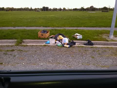 Rubbish/Recycling, a report photo