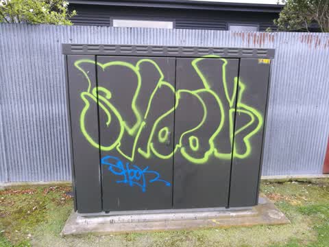 Graffiti, a report photo