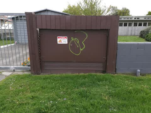 Graffiti, a report photo