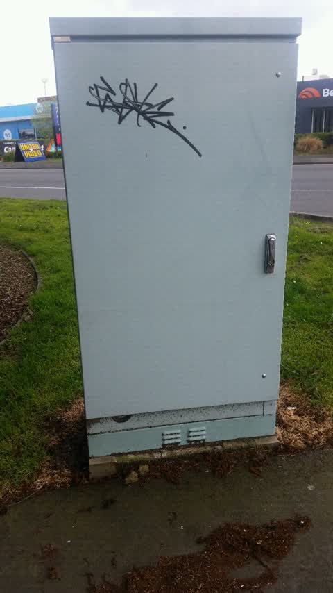 Graffiti, a report photo