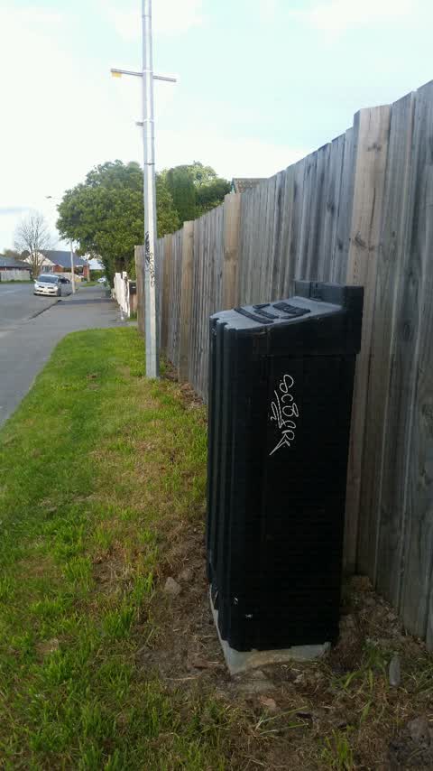Graffiti, a report photo