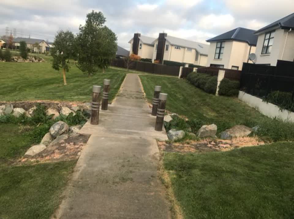 The photograph attached to this parks report