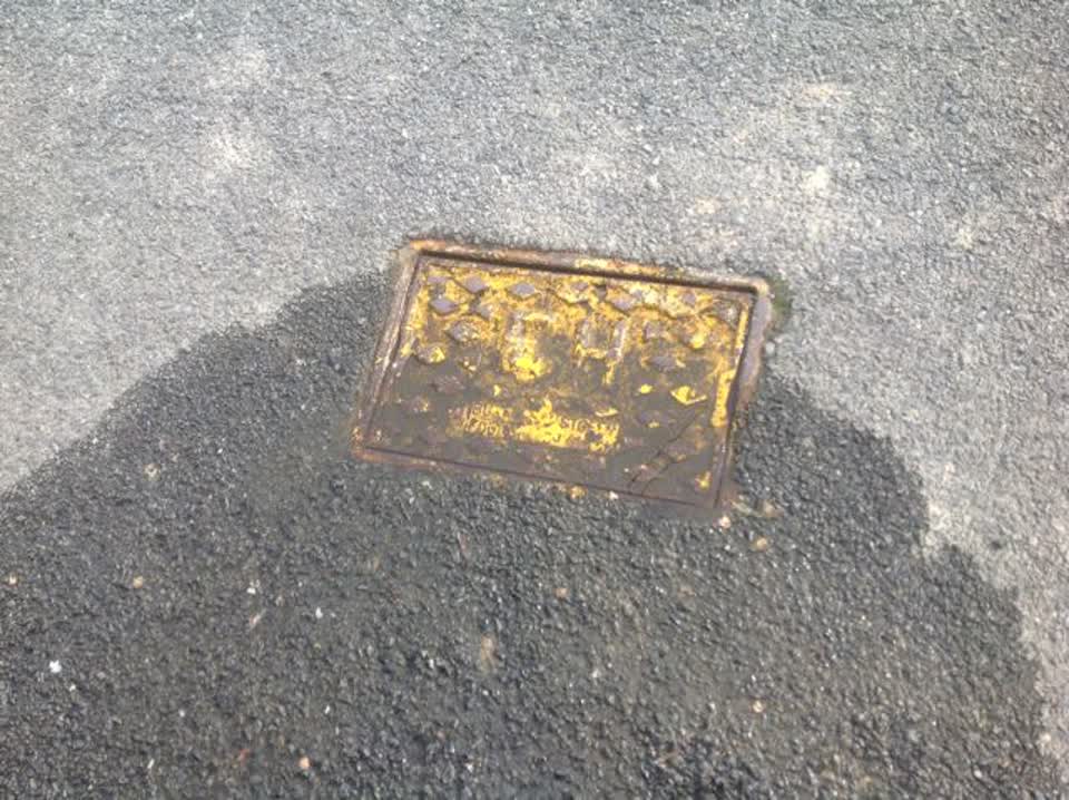 The photograph attached to this water supply report