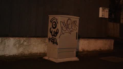 Graffiti, a report photo