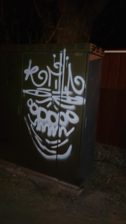 Graffiti, a report photo