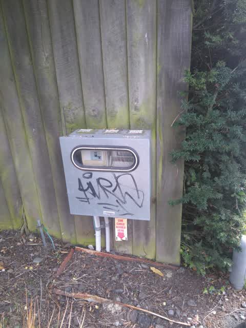 Graffiti, a report photo