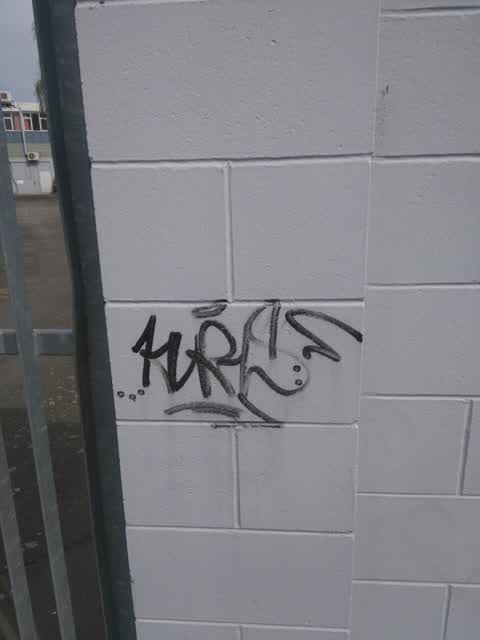 Graffiti, a report photo