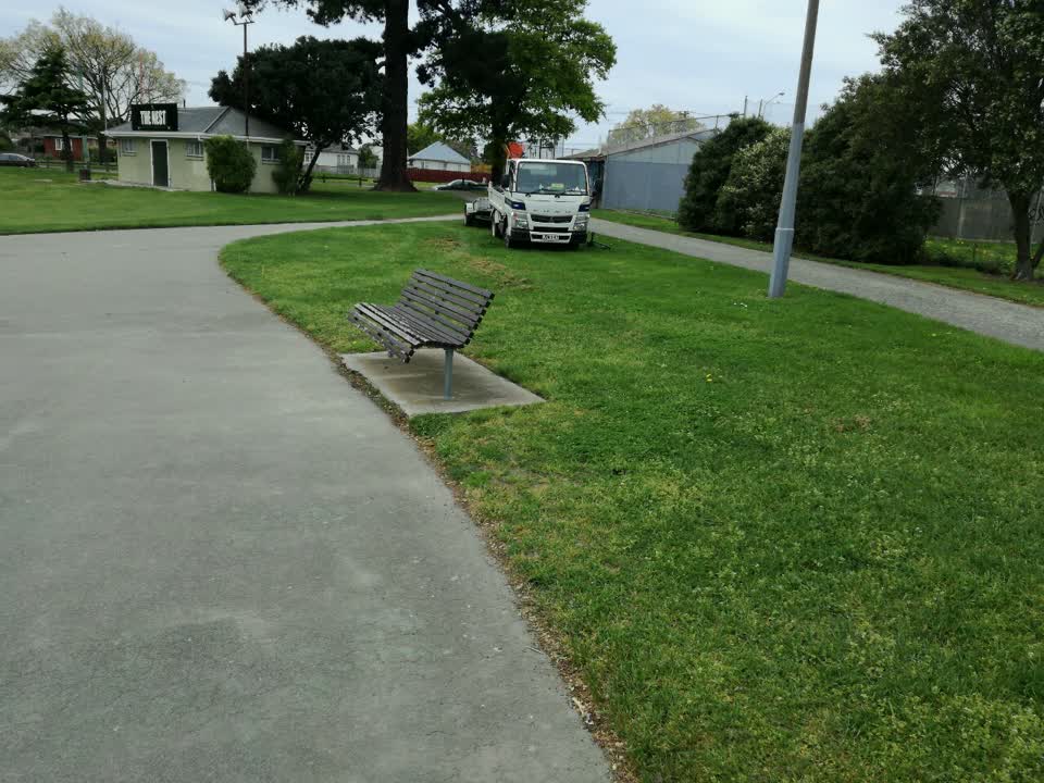 The photograph attached to this parks report