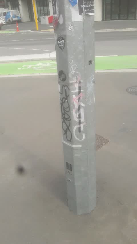 Graffiti, a report photo