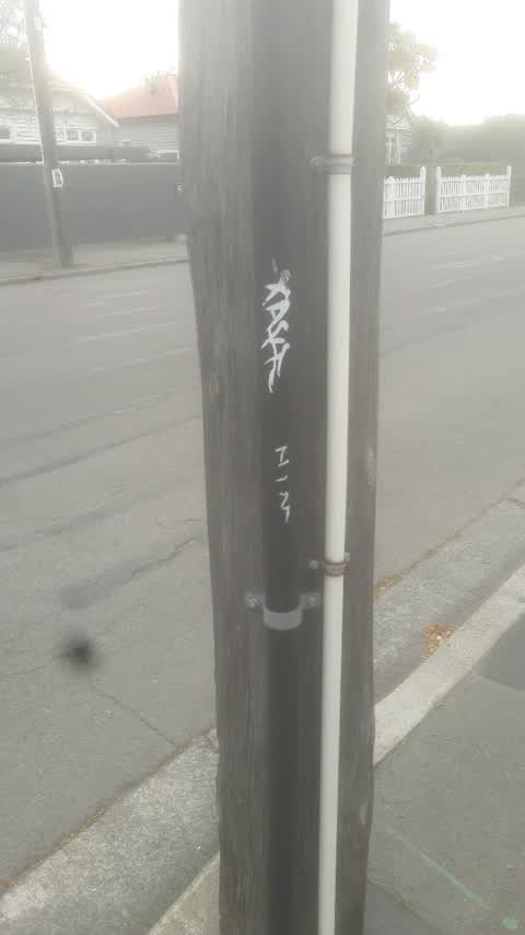 Graffiti, a report photo