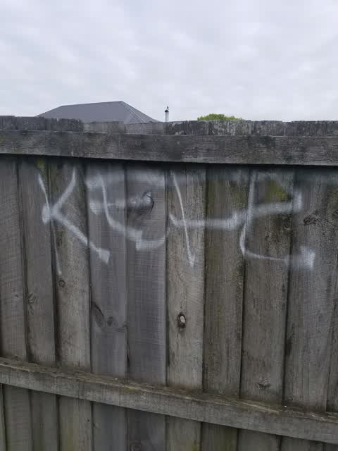 Graffiti, a report photo
