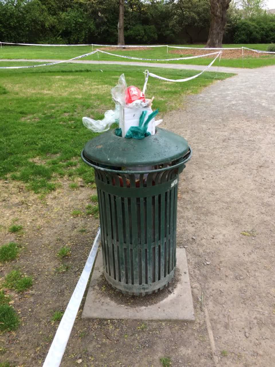 The photograph attached to this parks report