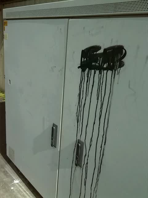 Graffiti, a report photo