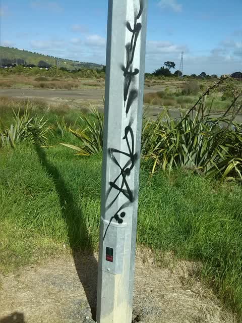 Graffiti, a report photo