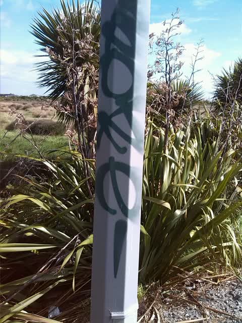 Graffiti, a report photo