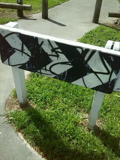 Graffiti, a report photo