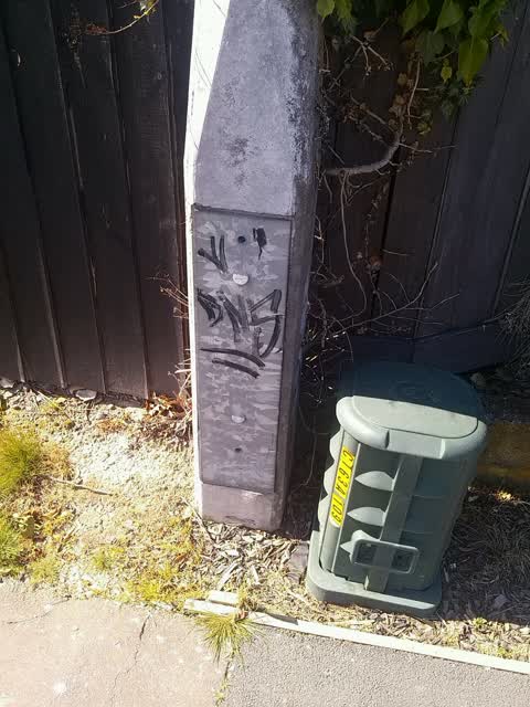 Graffiti, a report photo