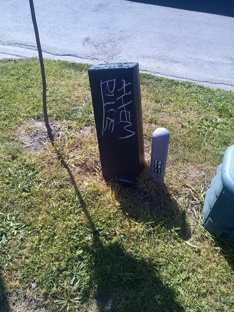 Graffiti, a report photo