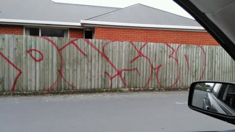 Graffiti, a report photo