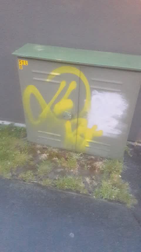 Graffiti, a report photo