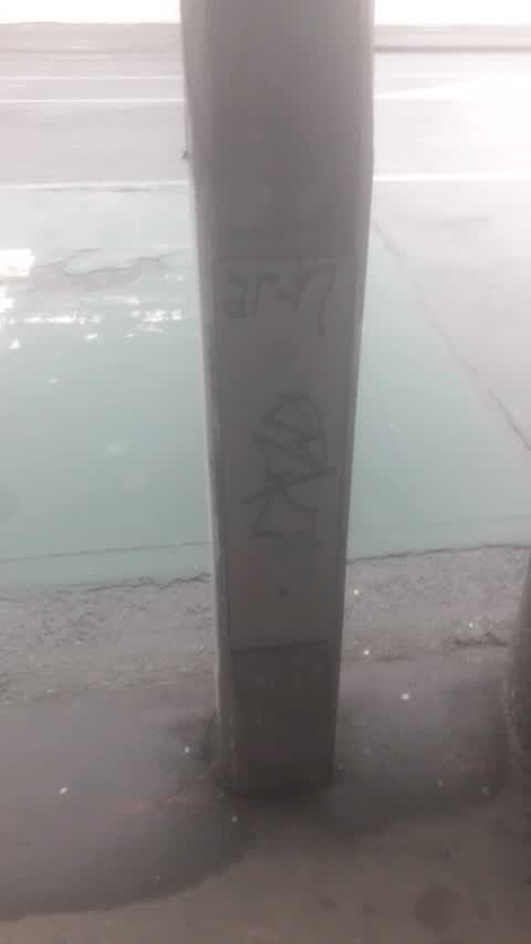 Graffiti, a report photo