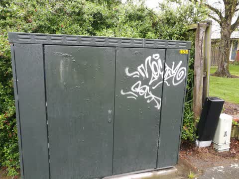 Graffiti — a report photo