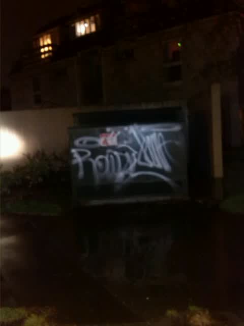 Graffiti, a report photo