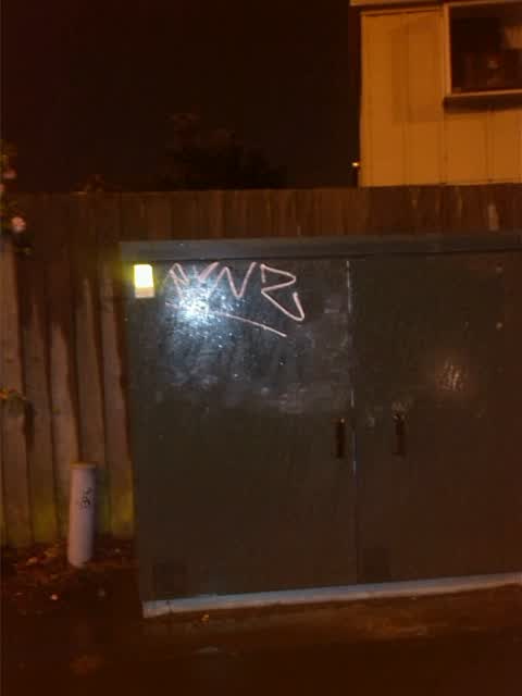 Graffiti, a report photo