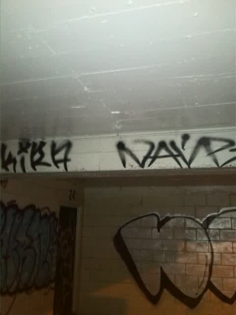 Graffiti, a report photo